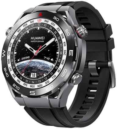 Huawei Watch Ultimate hybridiälykello (musta)