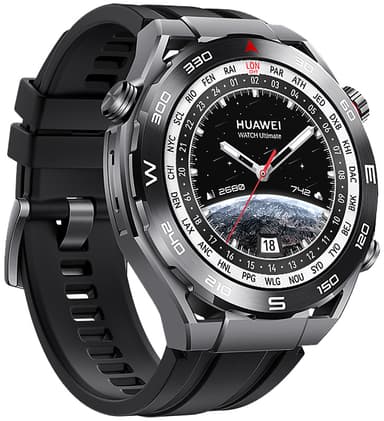 Huawei Watch Ultimate hybridiälykello (musta)