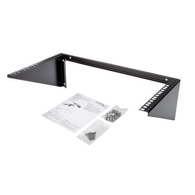 StarTech.com Vertikal väggmonterbart serverrack - solitt stål - 6U, Väggmonte