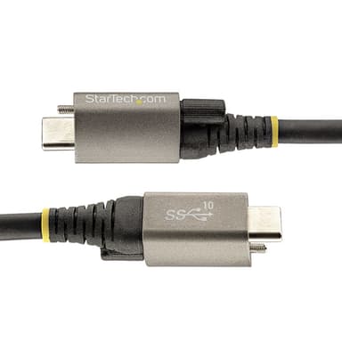 StarTech.com 1 m toppskruvlåsande USB C-kabel 10 Gbit/s - USB 3.1/3.2 Gen 2 Typ