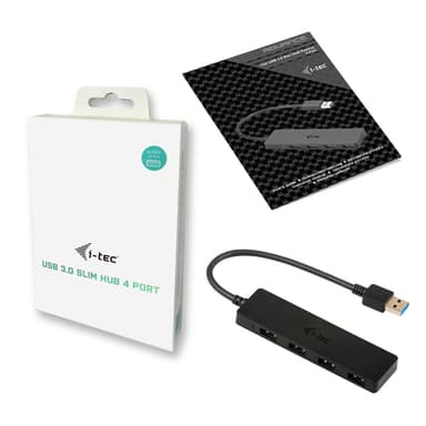 i-tec Advance U3HUB404, USB 3.2 Gen 1 (3.1 Gen 1) Type-A, USB 3.2 Gen 1 (3.1 Gen