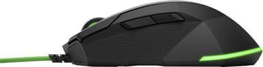 HP Pavilion Gaming Mouse 200, Black/Green