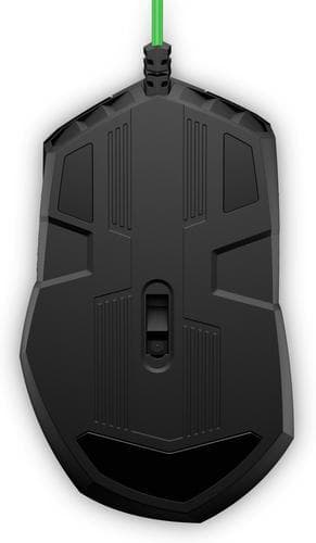 HP Pavilion Gaming Mouse 200, Black/Green