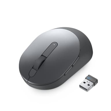 DELL Trådlös mus Mobile Pro – MS5120W – Titangrå, Ambidextrous, Optisk, T