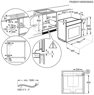Electrolux uuni EOP721X
