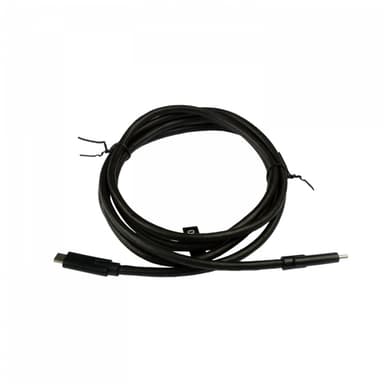 V7 V7UCC-2M-BLK-1E, 2 m, USB C, USB C, Hane/Hane, Svart