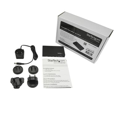 StarTech.com HDMI-splitter med 2 portar - 60Hz, HDMI, 2x HDMI, 3840 x 2160 pixla