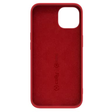 Celly Cromo pehmeä kumikotelo iPhone 14 Pro Red