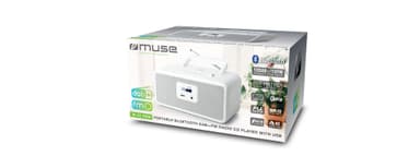 M-32 DBW Radio portable DAB+ FM CD USB white