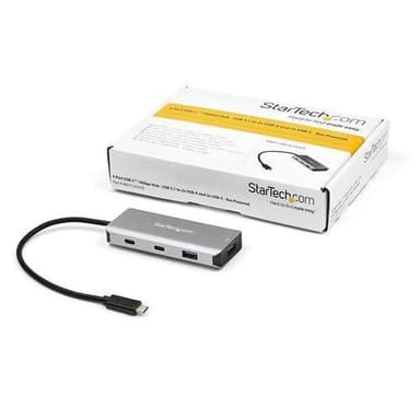 StarTech.com USB-C-hubb med 4 portar 10 Gbit/s - 2x USB-A och 2x USB-C, USB 3.2