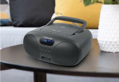 MD-208 DB Radio portable DAB+ FM CD Black