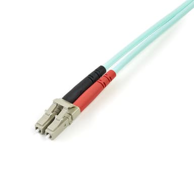 StarTech.com 5 m 10 Gb Aqua multiläge 50/125 Duplex LSZH fiberpatchkabel LC - L