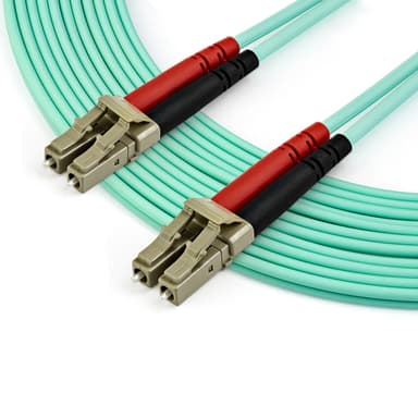 StarTech.com 7 m OM4 LC till LC-multiläge duplex fiberoptisk patchkabel, 7 m, OM4, LC, LC