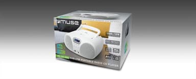 MD-208 DBW Radio Portable DAB+ FM CD White