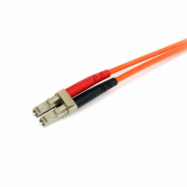StarTech.com 2 m 62,5/125 multiläges Duplex-fiberpatchkabel LC - ST, 2 m, OM1, LC, st