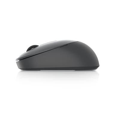 DELL MS3320W, Ambidextrous, Optisk, Trådlös RF + Bluetooth, 1600 DPI, Grå