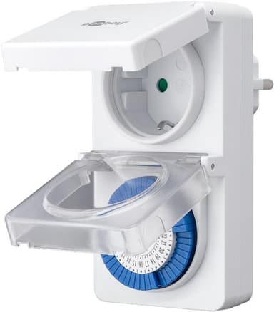 Set med 3, analog timer IP44