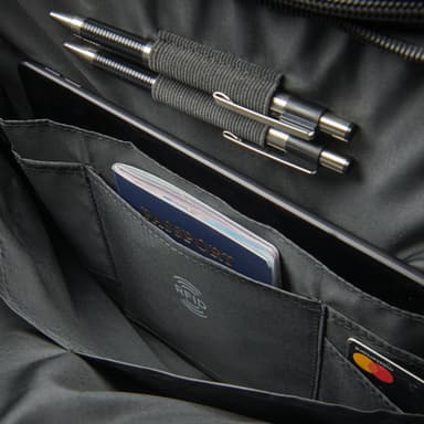 V7 CCP16-ECO-BLK, Portfölj, 40,6 cm (16""), Axelrem, 670 g