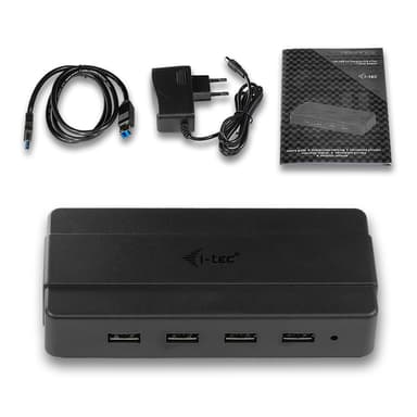 i-tec U3HUB445, USB 3.2 Gen 1 (3.1 Gen 1) Type-B, USB 3.2 Gen 1 (3.1 Gen 1) Type