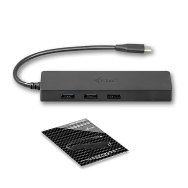 i-tec Advance C31GL3SLIM, USB 3.2 Gen 1 (3.1 Gen 1) Type-C, RJ-45, USB 3.2 Gen 1