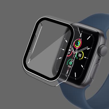 Älykellokotelo näytönsuojalla Läpinäkyvä 45 mm Apple Watch 7/8