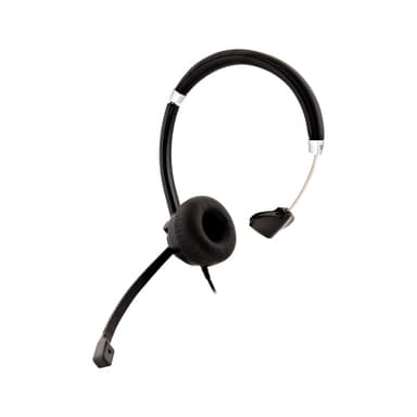 V7 HU411, Kabel, Kontor/callcenter, 31,5 - 20000 hz, 89 g, Headset, Svart