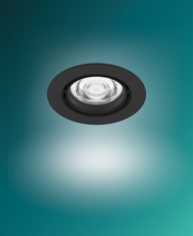 Philips Impala Ceiling valaisin 6 W 1 kpl (musta)