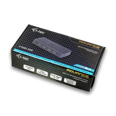 i-tec U3HUB445, USB 3.2 Gen 1 (3.1 Gen 1) Type-B, USB 3.2 Gen 1 (3.1 Gen 1) Type