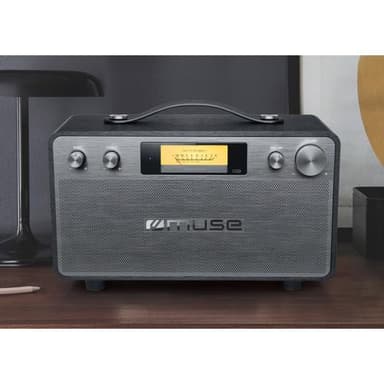 M-670 BT Speaker, Retro VU-meter and NFC