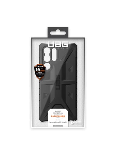 Samsung Galaxy S22 Ultra Pathfinder-fodral, svart