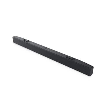 DELL Tunn Soundbar – SB521A, 3,6 W, 3,6 W, Svart, Kabel, 298 mm, 18 mm