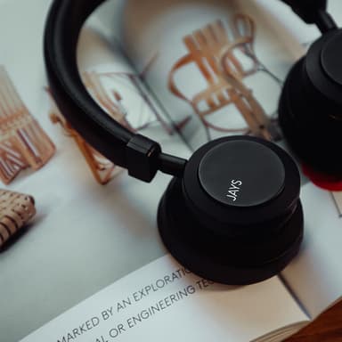 JAYS Headphone q-Seven Combo Wireless ANC On-Ear Black