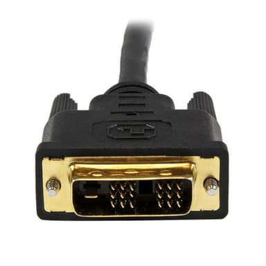 StarTech.com 1,5 m HDMI till DVI-D-kabel – M/M, 1,5 m, HDMI, DVI-D, Hankopplin