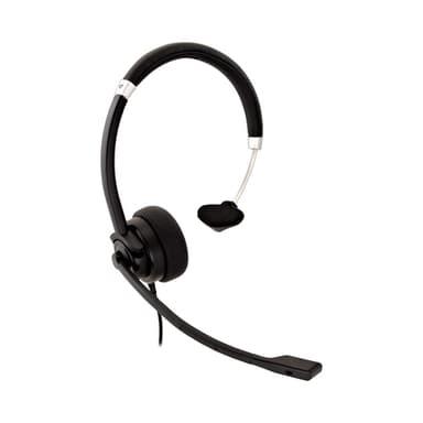 V7 HU411, Kabel, Kontor/callcenter, 31,5 - 20000 hz, 89 g, Headset, Svart