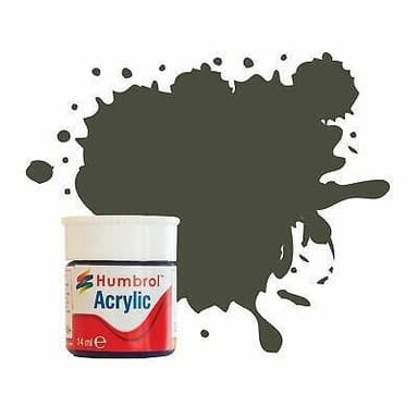 Acrylic maling 14ml dunkelgrün matt - replaced