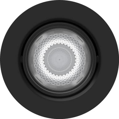 Philips Impala Ceiling valaisin 6 W 1 kpl (musta)