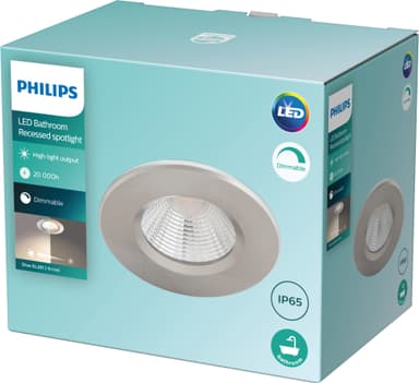 Philips Dive Ceiling uppovalaisin 5,5 W (hopea)