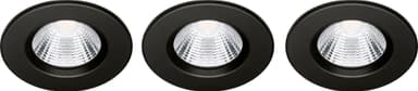 Philips Dive Ceiling uppovalaisin 5,5 W 3 kpl (musta)