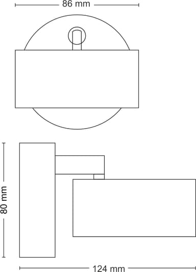 Philips Bracia spottivalaisin 5,5 W