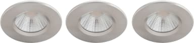 Philips Dive Ceiling uppovalaisin 5,5 W 3 kpl (hopea)