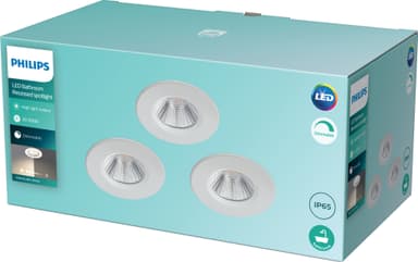 Philips Dive Ceiling uppovalaisin 5,5 W 3 kpl (valkoinen)