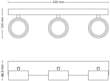 Philips Bracia spottivalaisin 16,5 W