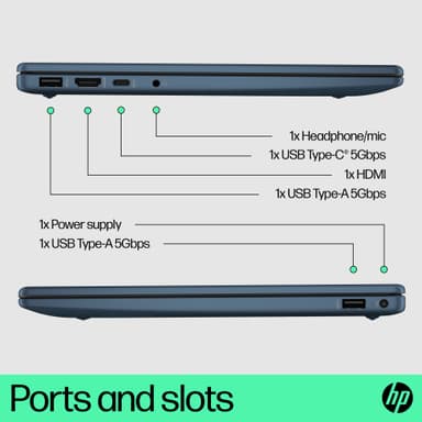 HP Laptop 14-ep0875no i5-13/16/512 14" kannettava