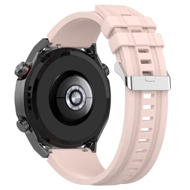 Silikoninen käsivarsinauha 22 mm Vaaleanpunainen