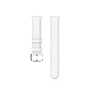 Pyöreähäntäinen aito nahkaranneke Ranneke Huawei kellolle 22mm Valkoinen Huawei watch4/Huawei watch4 pro/Huawei watch GT3 SE/Huawei Watch Buds/Huawei watch3 pro new/Huawei watch GT3 PRO 46MM/Huawei watch GT Runner/Huawei wa