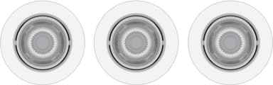 Philips Impala Ceiling valaisin 6 W 3 kpl (valkoinen)