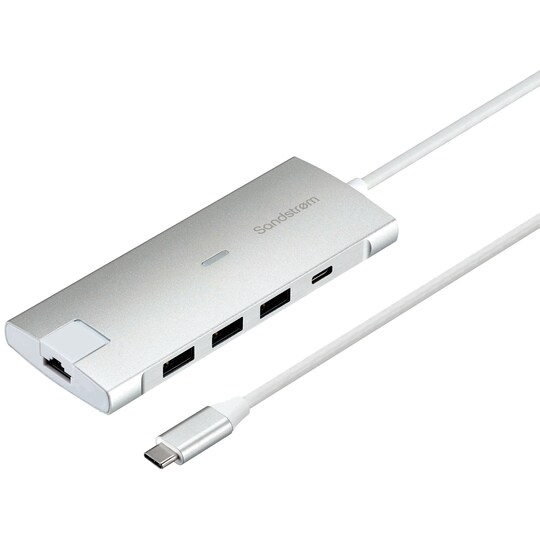 Sandstrom 8-porttinen USB-C hubi