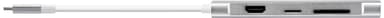 Sandstrøm 8-porttinen USB-C hubi