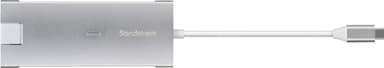 Sandstrom 8-porttinen USB-C hubi