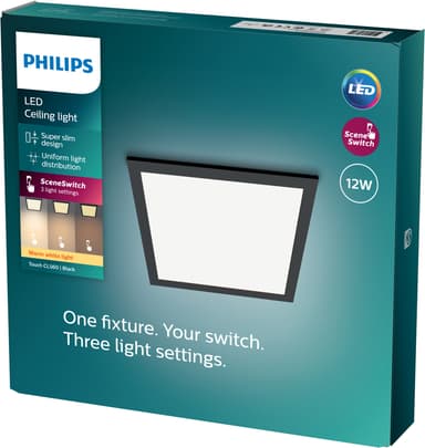 Philips Squared Touch kattovalaisin 12 W